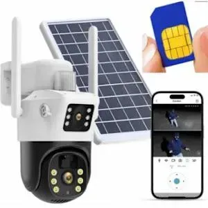 CCTV 4G / 5G SOLAR DUAL VIEW CAMERA